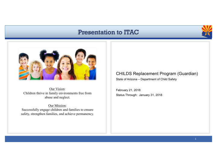 presentation to itac