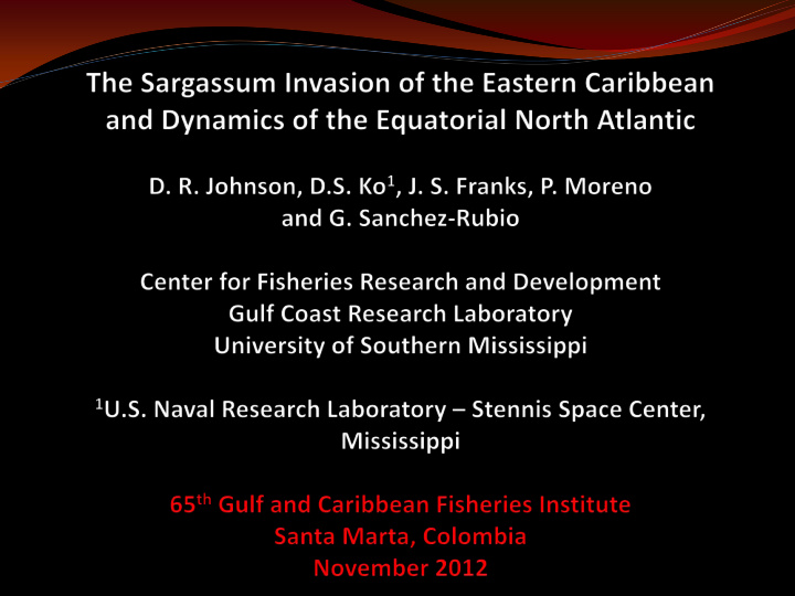 backtracked sargassum movements from landfall locations