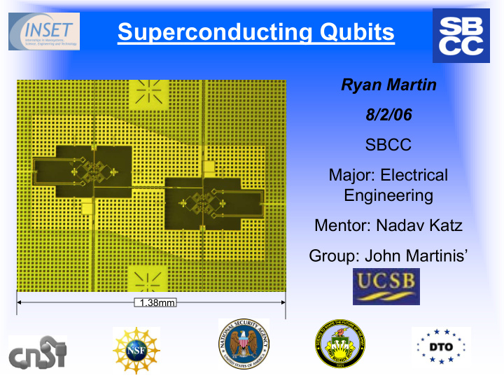 superconducting qubits