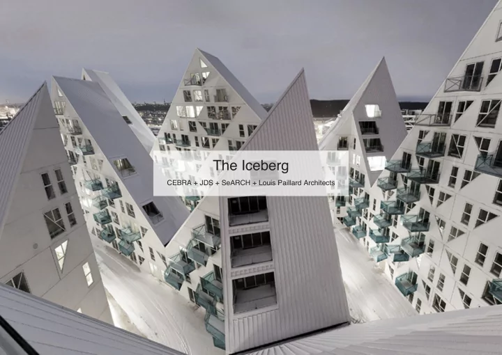 the iceberg