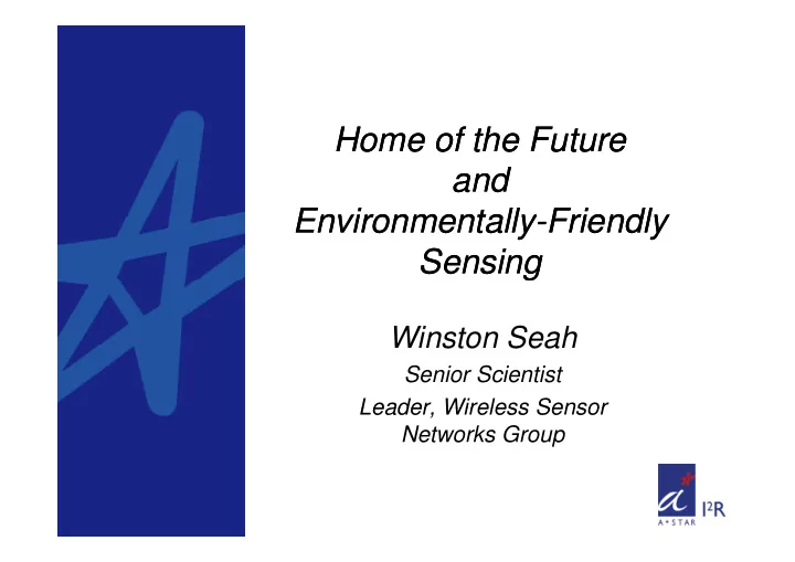 home of the future home of the future and and