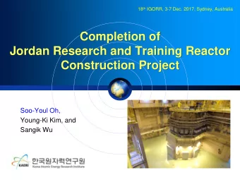 Construction Project  Soo-Youl Oh,  Young-Ki Kim, and  Sangik Wu  Talking Points  Reporting the
