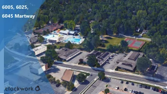 6005, 6025, 6045 Martway  July 26 2017  More Residents to Support Existing Business  Our Changing