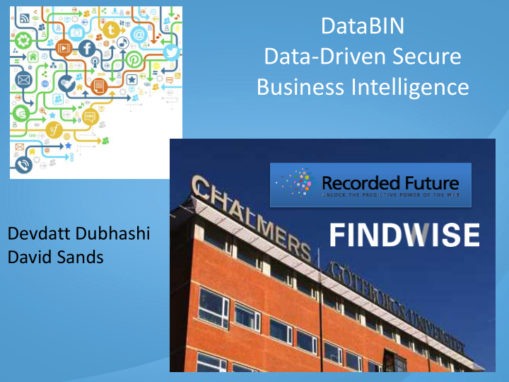 databin data driven secure business intelligence