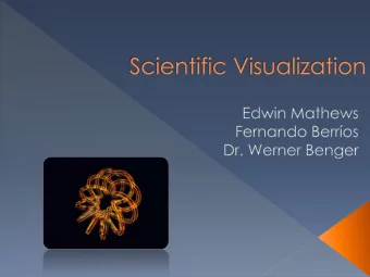 Vish Environment  Current Work  Knotted Torus  Colliding Galaxies  Future Projects