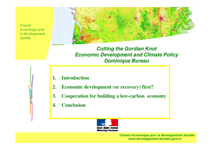 cutting the gordian knot economic development and climate