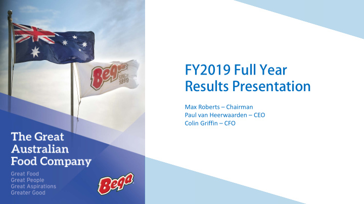 fy2019 full year results presentation