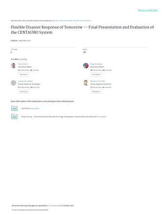 Flexible Disaster Response of Tomorrow -- Final Presentation and Evaluation of  the CENTAURO System