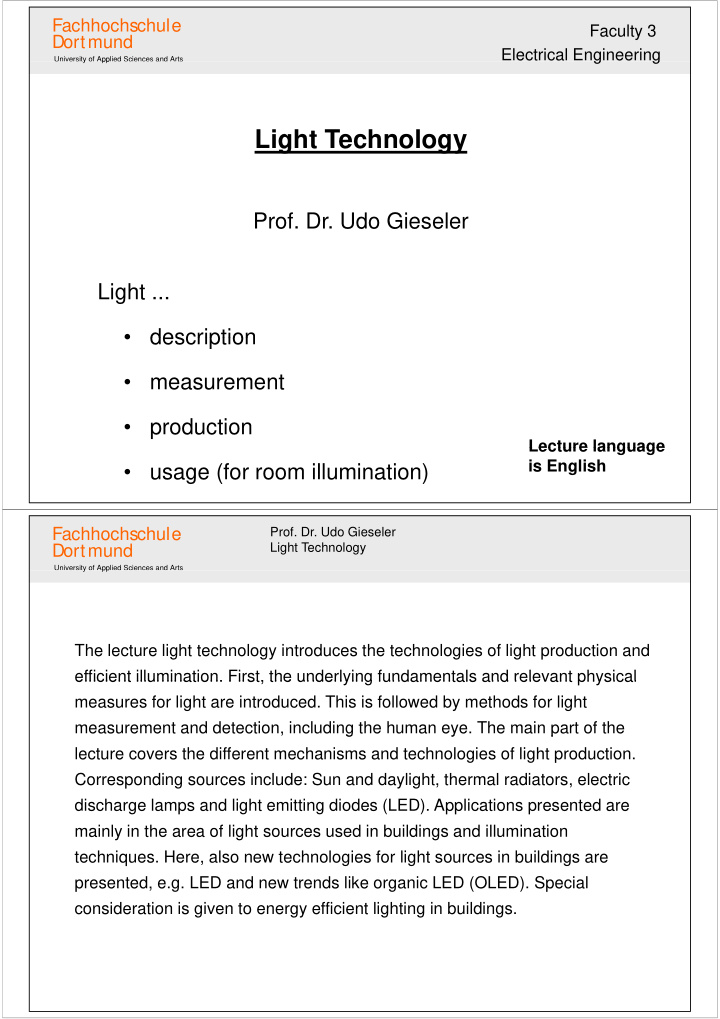 light technology