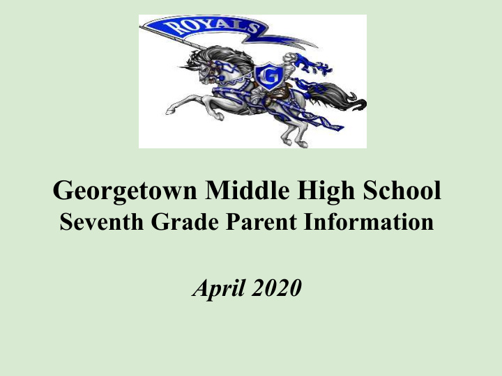 georgetown middle high school