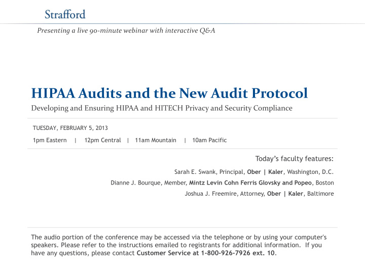 hipaa audits and the new audit protocol