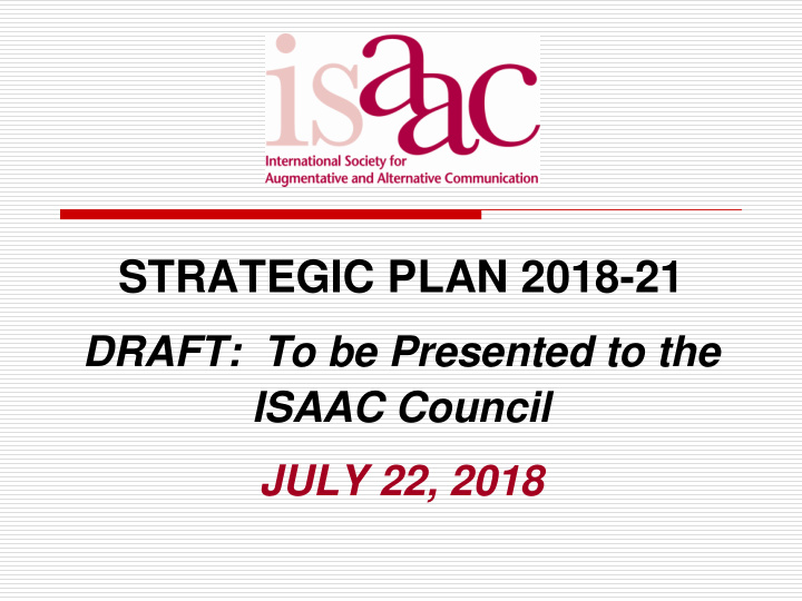 strategic plan 2018 21