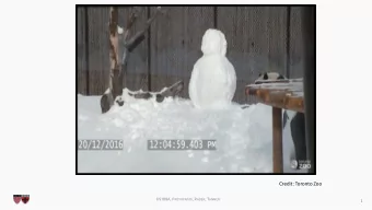 Credit: Toronto Zoo CS109A, P ROTOPAPAS , R ADER , T ANNER  1  Lecture #3: Getting our hands dirty: