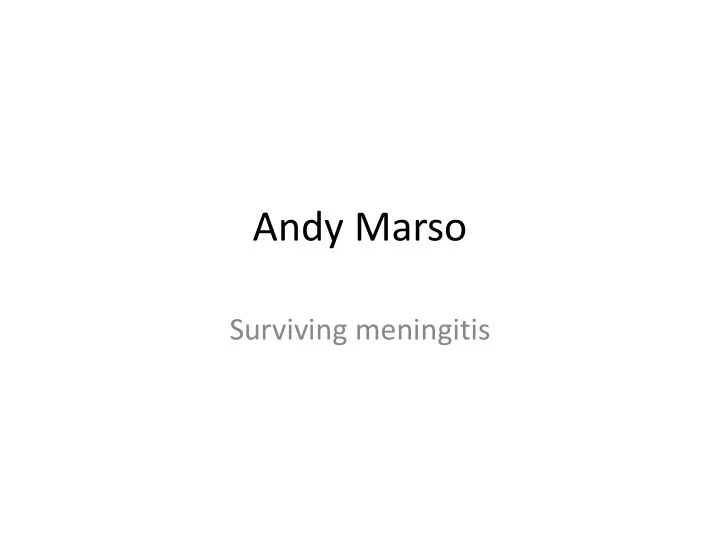 andy marso