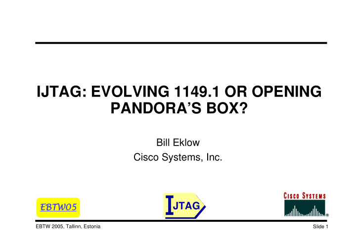 ijtag evolving 1149 1 or opening pandora s box