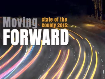 FISCAL CHALLENGES $ 40M Budget Gap No Fund Balance  60%  Social Services Caseloads  70%  Mental