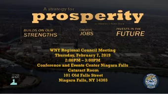 WNY Regional Council Meeting  Thursday, February 7, 2019 2:00PM  3:00PM  Conference and Events