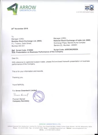 Investor Presentation  November 2018  1  Safe Harbor This presentation and the accompanying