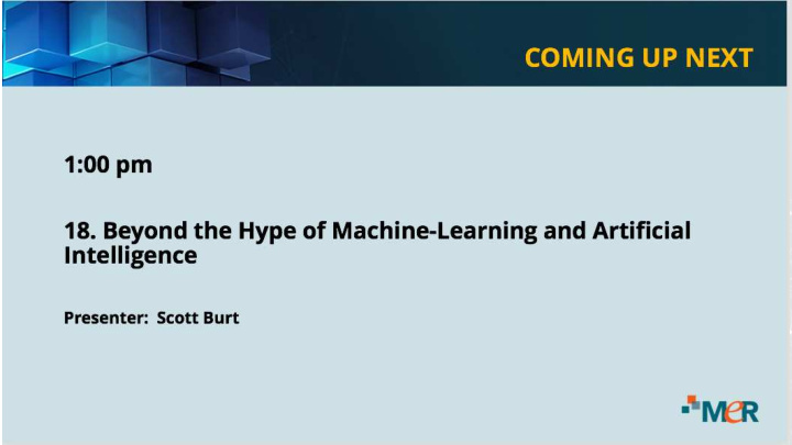 18 beyond the hype of machine learning and artificial