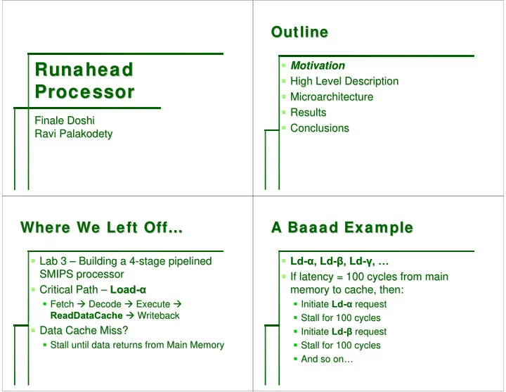 runahead runahead runahead runahead