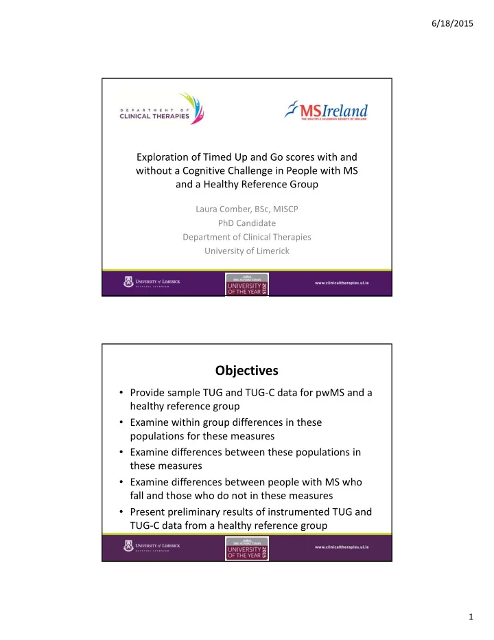 objectives