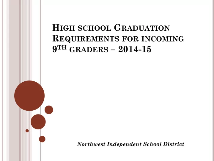 9 th graders 2014 15
