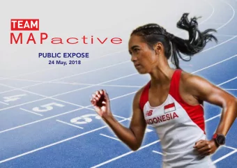 PUBLIC EXPOSE  24 May, 2018              WHO WE ARE  WE ENCOURAGE A HEALTHY LIFE