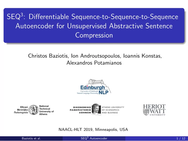 seq 3 differentiable sequence to sequence to sequence