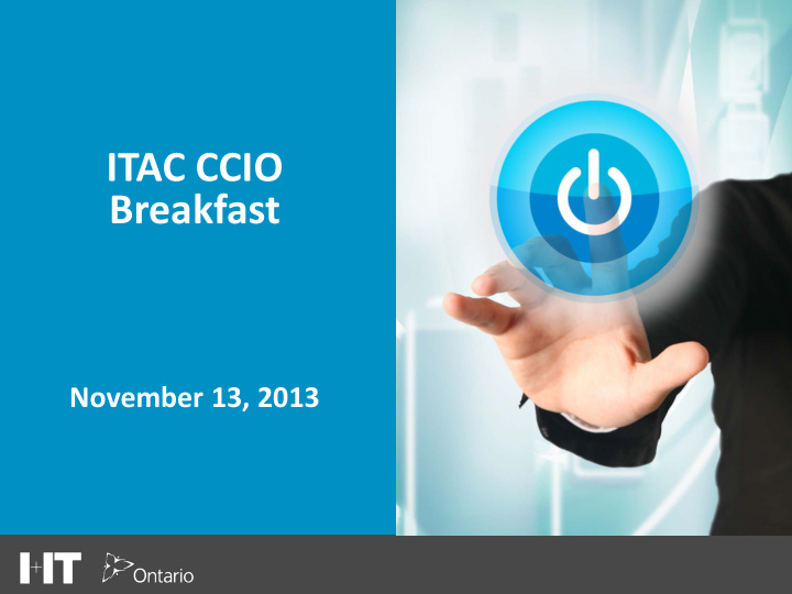 itac ccio breakfast