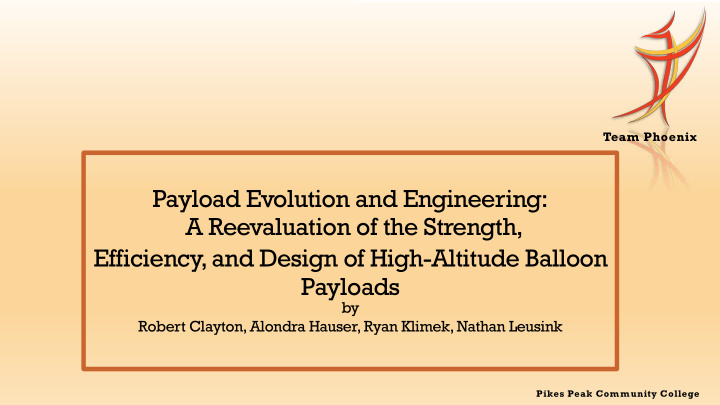 payload evolution and engineering a reevaluation of the