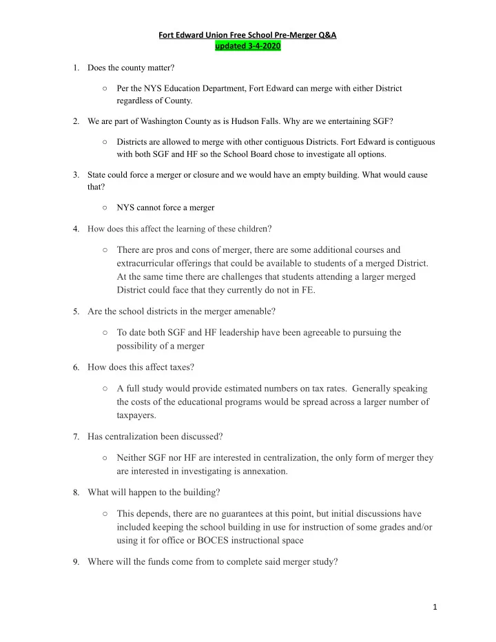 n there are pros and cons of merger there are some