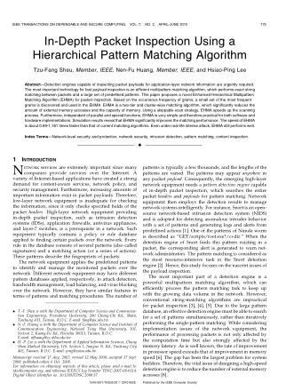 N  patterns is typically a few thousands, and the lengths of the ETWORK services are extremely