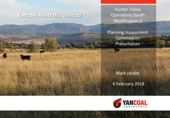 yancoal australia limited