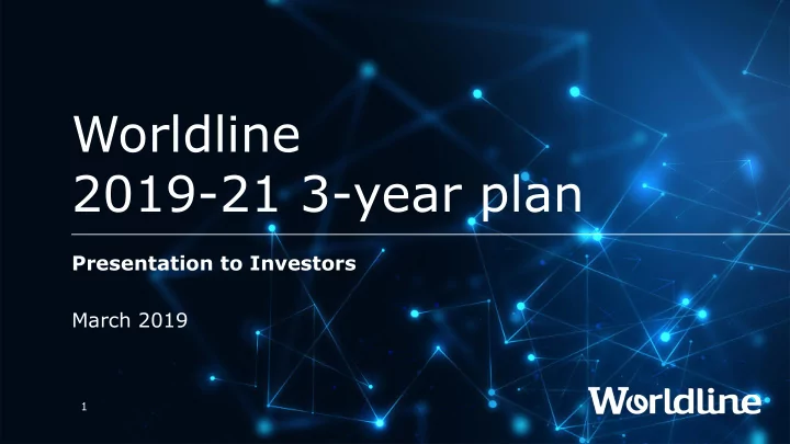 2019 21 3 year plan
