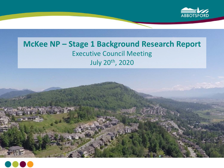 mckee np stage 1 background research report