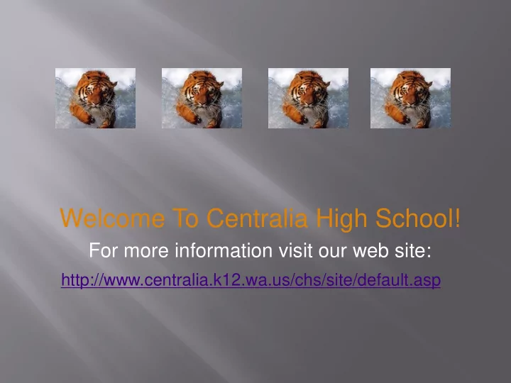 welcome to centralia high school for more information