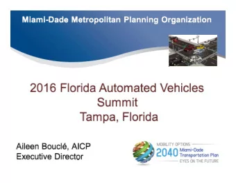 I.  Framework for Long Range Planning &amp; Integration  II. Challenges &amp; Opportunities  III.