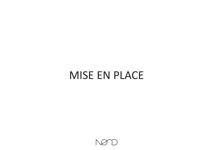 mise en place amsterdam noord nl