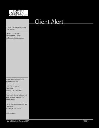 Client Alert  FDA Issues Guidance on Medical Device Product Codes  Contact Attorneys Regarding