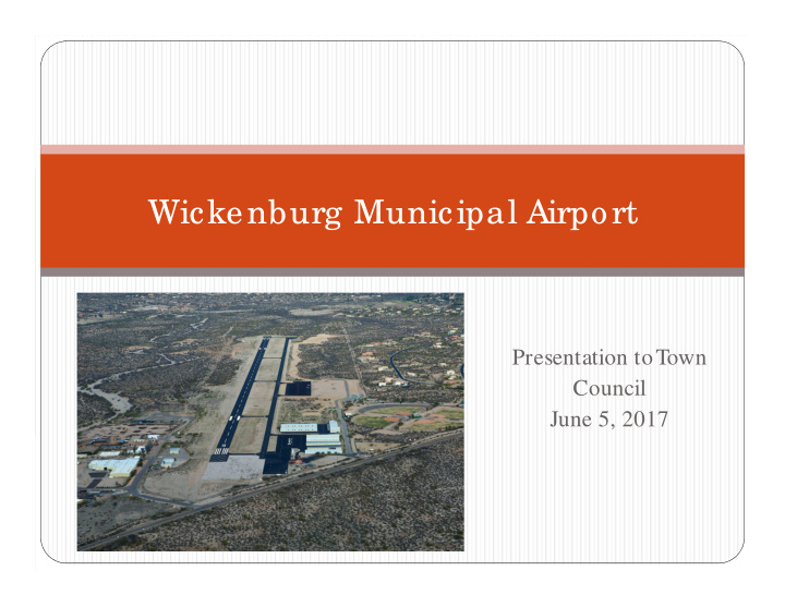 wickenburg municipal airport