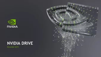 NVIDIA DRIVE  December 2019  DRIVE PLATFORM  Mass production  INDUSTRY / MARKET  SAFETY  TECHNOLOGY