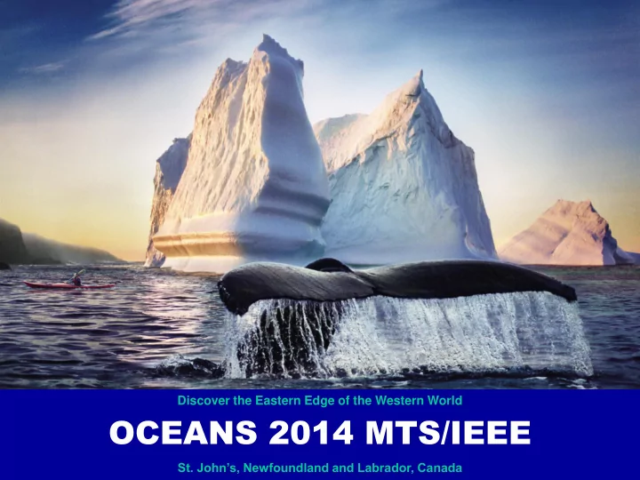 oceans 2014 mts ieee