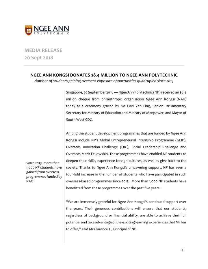 media release 20 sept 2018