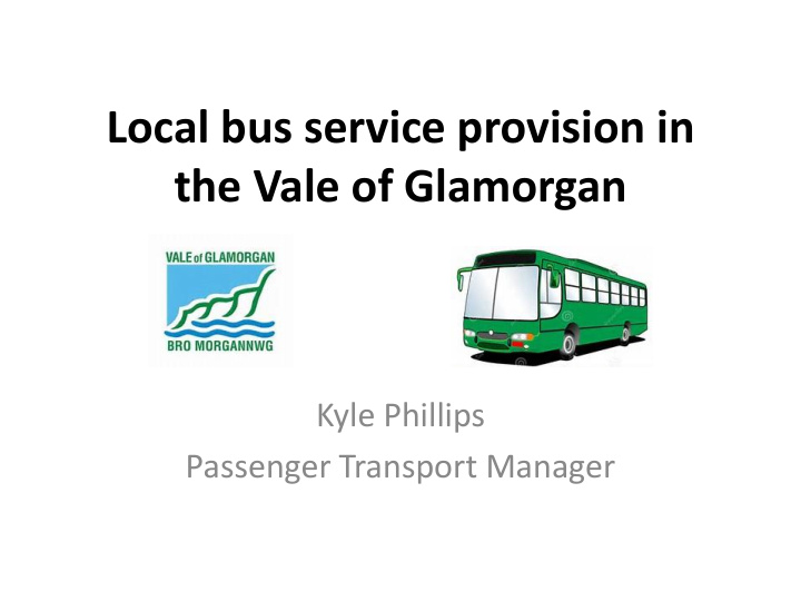 local bus service provision in