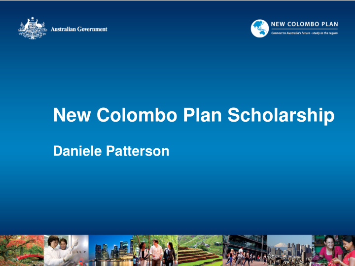 new colombo plan scholarship