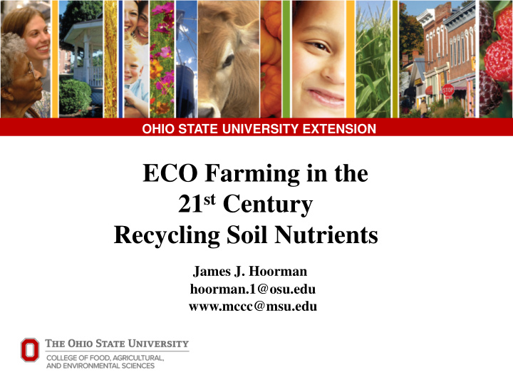 eco farming in the 21 st century recycling soil nutrients