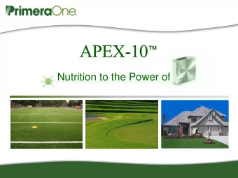 Nutrition to the Power of  Carbon based liquid Bio-Activator  Derived from highly humified