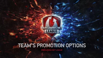 WARGAMING.NET LEAGUE Teams promotion options WGL RU guarantees teams partner following