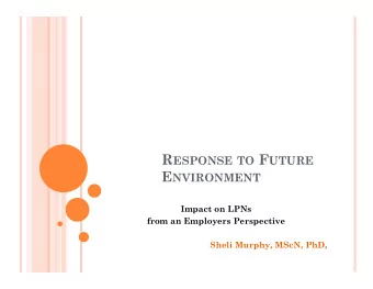 The future is here  we  have yet to grasp it and  make the necessary  changes to realize the