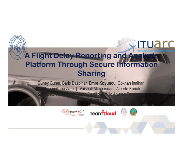 a flight delay reporting and analysis platform through